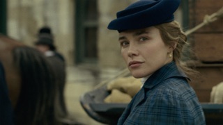 Netflix官方资料页宣传剧照，Florence Pugh饰演Cathy Ames。